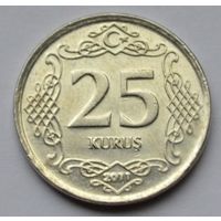 Турция, 25 куруш 2011 г.