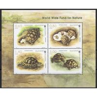 Болгария 2016. Фауна WWF Черепахи блок (5279)