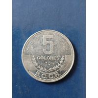 Коста-Рика 5 колон 2012