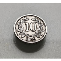 10 геллеров 1915 г. Франц Иосиф I, Австро-Венгрия, лот ав-3,5