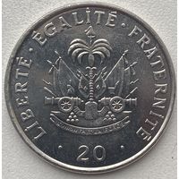 Гаити 20 сантимов 1995 г.