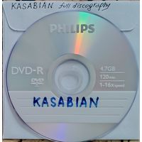 DVD MP3 полная дискография KASABIAN, Tom MEIGHAN (Alternative rock, Indie rock) - 1 DVD