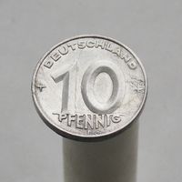 Германия 10 пфеннигов 1952 E