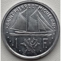 Сен-Пьер и Микелон 1 франк 1948 г.