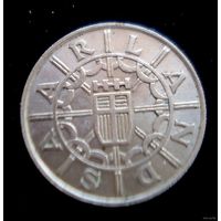 Саар 100 франк 1955 г.