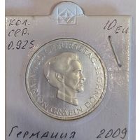 10 евро 2009 Германия - 100 лет со дня рождения Марион Дёнхофф