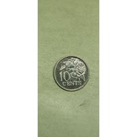Тринидад и Тобаго 10 цент 2002