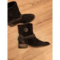 Полусапожки замшевые Alea Calzature (Италия), р.37