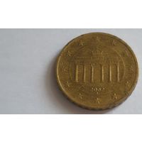 Германия 2002А 10 евроцентов