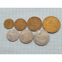 Набор СССР 1931 , 7 штук .