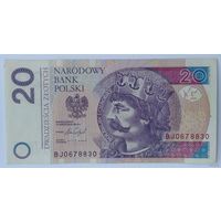 20 злотых 2016г, (возможен обмен).