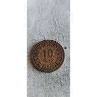 Тунис 10 миллим 1960