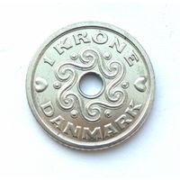 Дания 1 крона 2004г