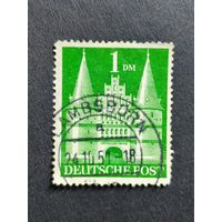 Германия 1948. Британско американская зона. Немецкие здания