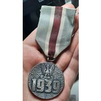 Медаль польская - За участие в оборонительной войне 1939 года