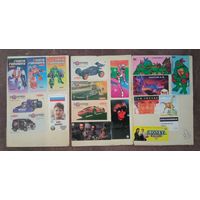 Наклейки 90-х лот3