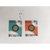 ФРГ 1967  2 м