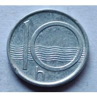 Чехия. 10 геллеров 1993 года.