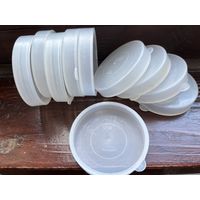 Крышки для банок пластмассовые малые, 10 шт.