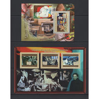 Гвинея 2012** Искусство Живопись Картины Испанский и французский художник Пабло Пикассо