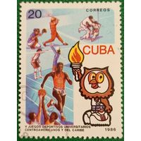 Куба 1986. 5-ые Центрально-американские и Карибские игры