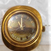 Часы Луч, позолота 5 микрон, рабочие, мужские.