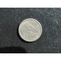 Норвегия 25 эре, 1969. С 20 копеек. Распродажа коллекции. Смотрите другие лоты.