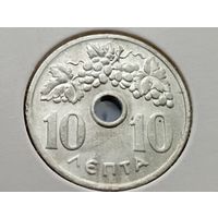 Греция. 10 лепт 1969 в холдере