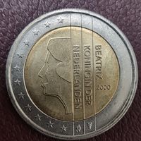 Нидерланды 2 евро 2000