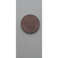 Германия 2 пфеннига  1994