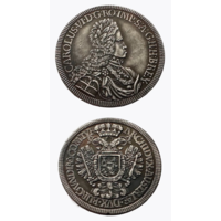 КОПИЯ Двойной талер Тироль Карл VI Габсбургский 1711-1740