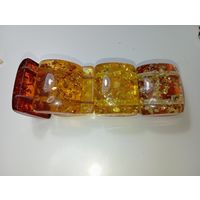 Браслет  Искуственный Янтарь .