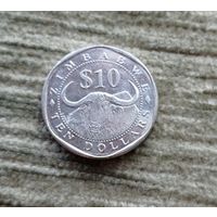 Werty71 Зимбабве 10 долларов 2003