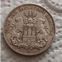 Гамбург 3 марки 1909