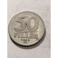 Венгрия 50 филлер 1969