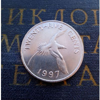 25 центов 1997 Бермуды (Бермудские острова) #01