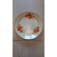Блюдо фарфор СССР,  34см