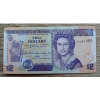 Werty71 Белиз 2 доллара 2007 UNC банкнота