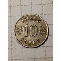 10 эйре Исландия 1969 год