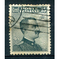 Италия (Королевство) - 1909г. - король Виктор Эммануил III - 1 марка - полная серия, гашёная [Mi 94]. #1-It-16-B-1