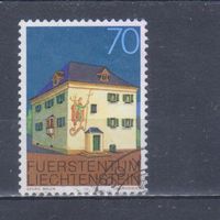 [2459] Лихтенштейн 1978. Культура.Архитектура. Гашеная марка. 4