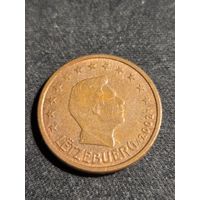 Люксембург 2 евроцента 2002