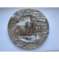 Тарелка The Post House, Wood&Sons, England, винтаж.