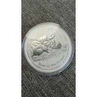 ELIZABETH II AUSTRALIA 1 DOLLAR 2008 Year of the Mouse /two mouse/