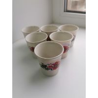 Набор фарфоровый рюмок, стопок