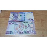 100 найра 2024 года Нигерии **2893