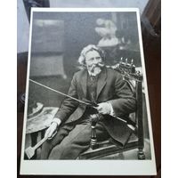 Репин в зимней мастерской