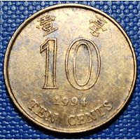 Гонконг 10 центов 1994 г.