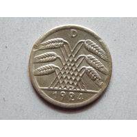 Германия 50 рентенпфеннигов 1924г.
