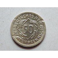Германия 50 рентенпфеннигов 1924г.